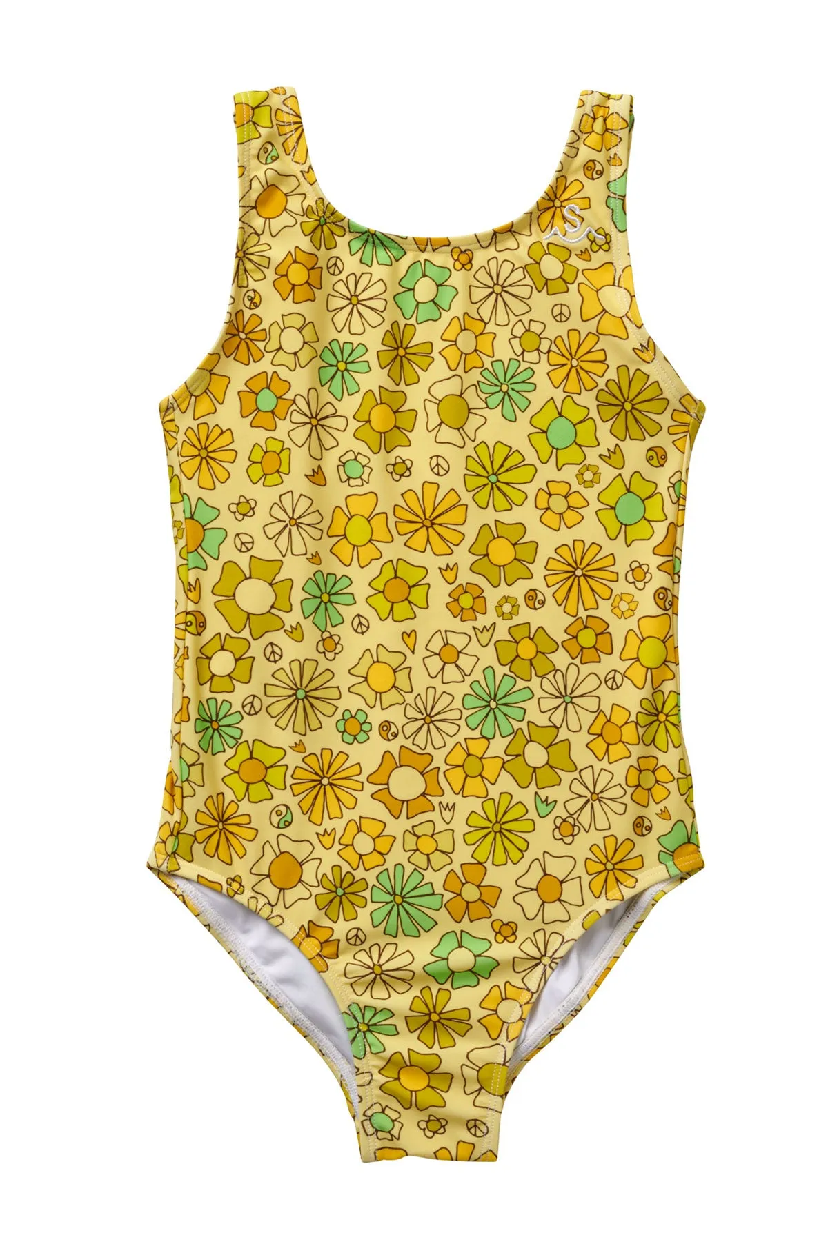 Surfy Birdy x Seaesta Surf / Surfy 60s / Chartreuse Swimsuit