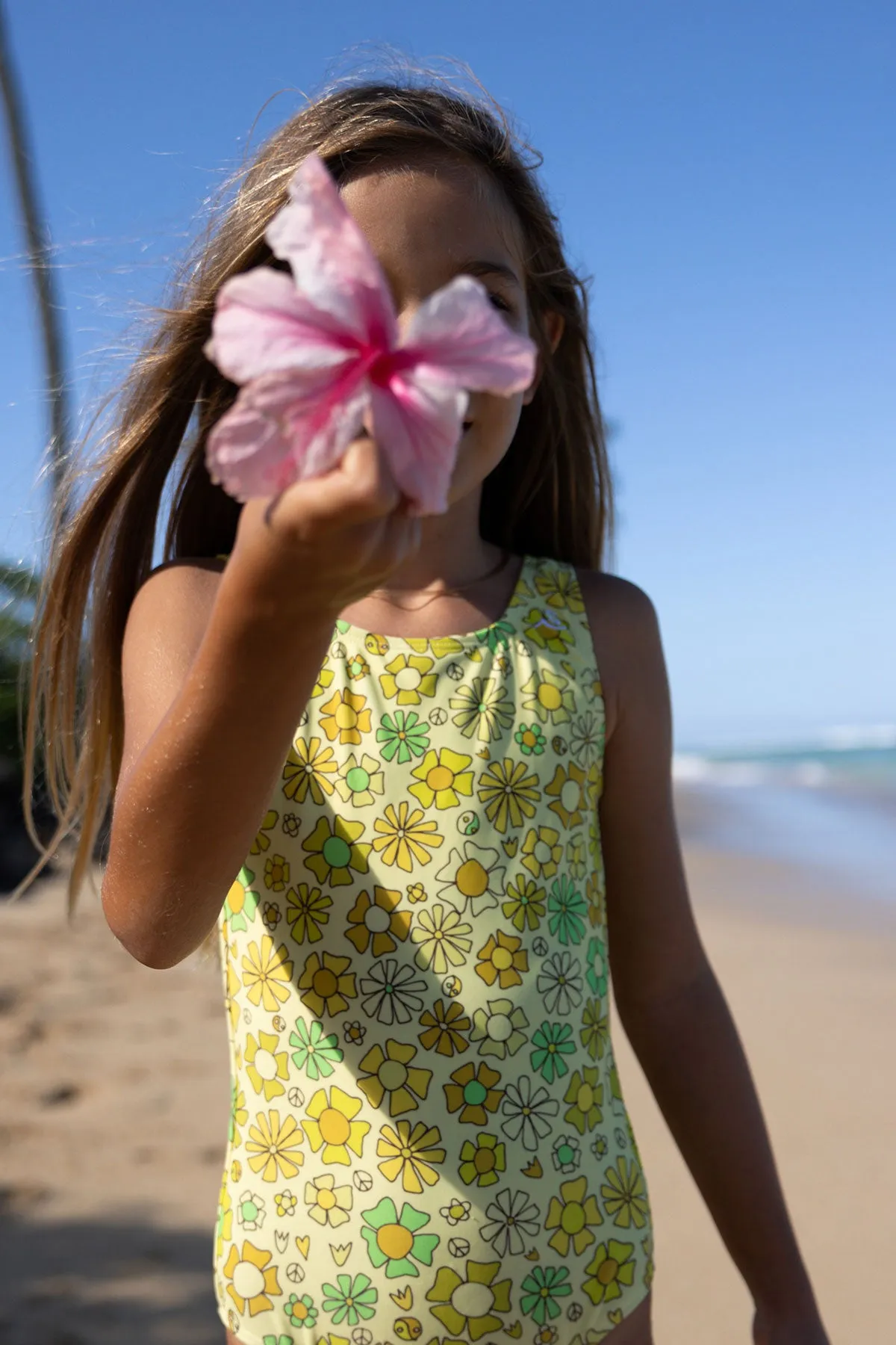 Surfy Birdy x Seaesta Surf / Surfy 60s / Chartreuse Swimsuit