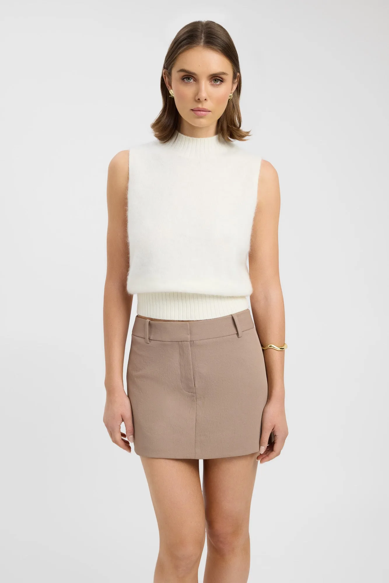 Sturdy Waistband Performance Fashion Ariel Low Rise Mini Skirt