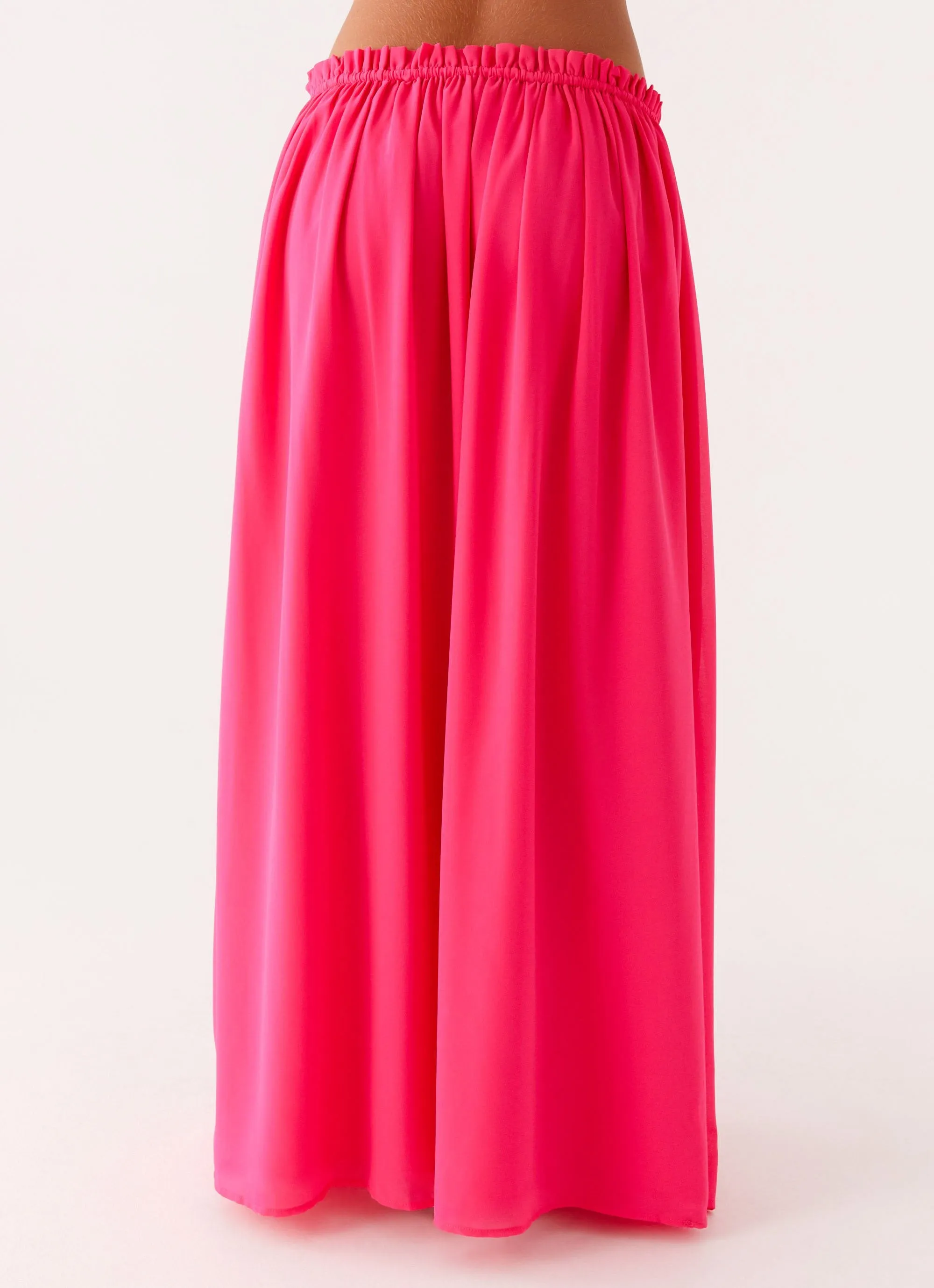 Performance Ready Zaya Maxi Skirt - Fuchsia