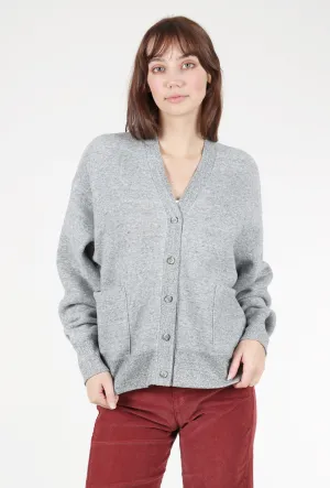 Sweatshirt Grandpa Cardie, Heather Charcoal