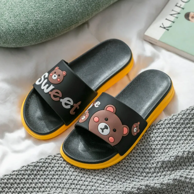 Sweet Bear Woman's Slippers Casual Sandals