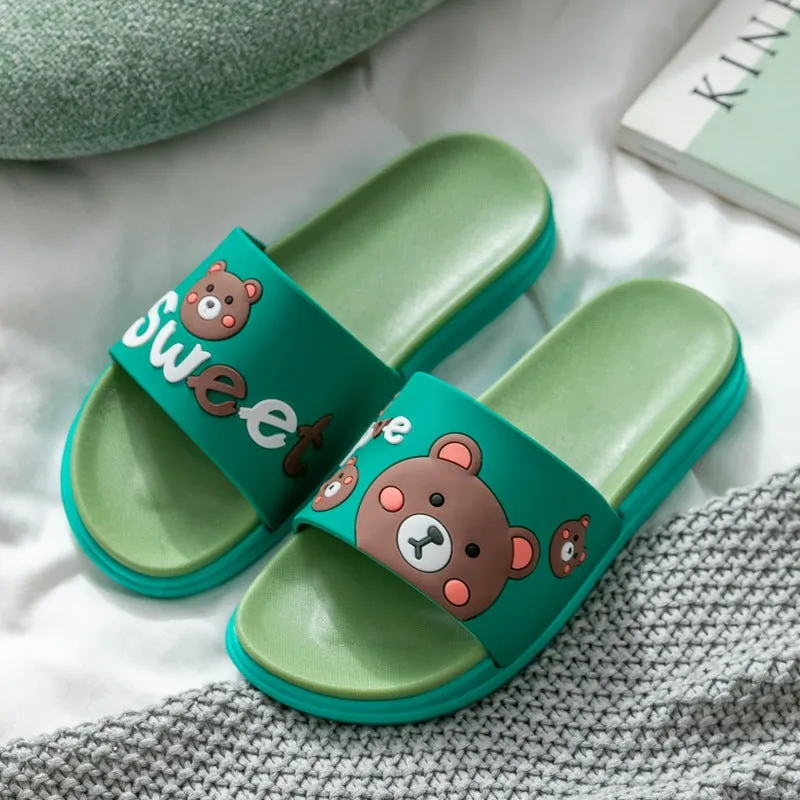 Sweet Bear Woman's Slippers Casual Sandals