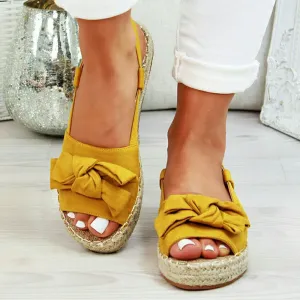 Sweet Bow Summer Sandals