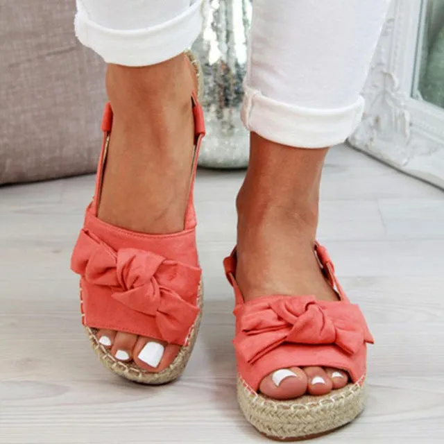Sweet Bow Summer Sandals