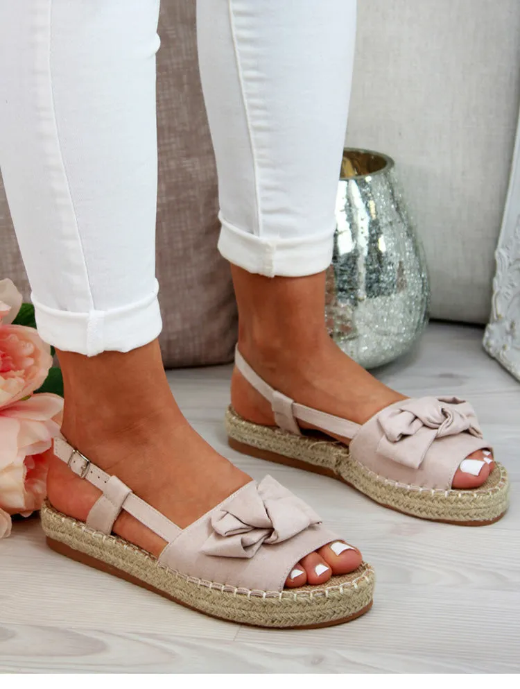 Sweet Bow Summer Sandals