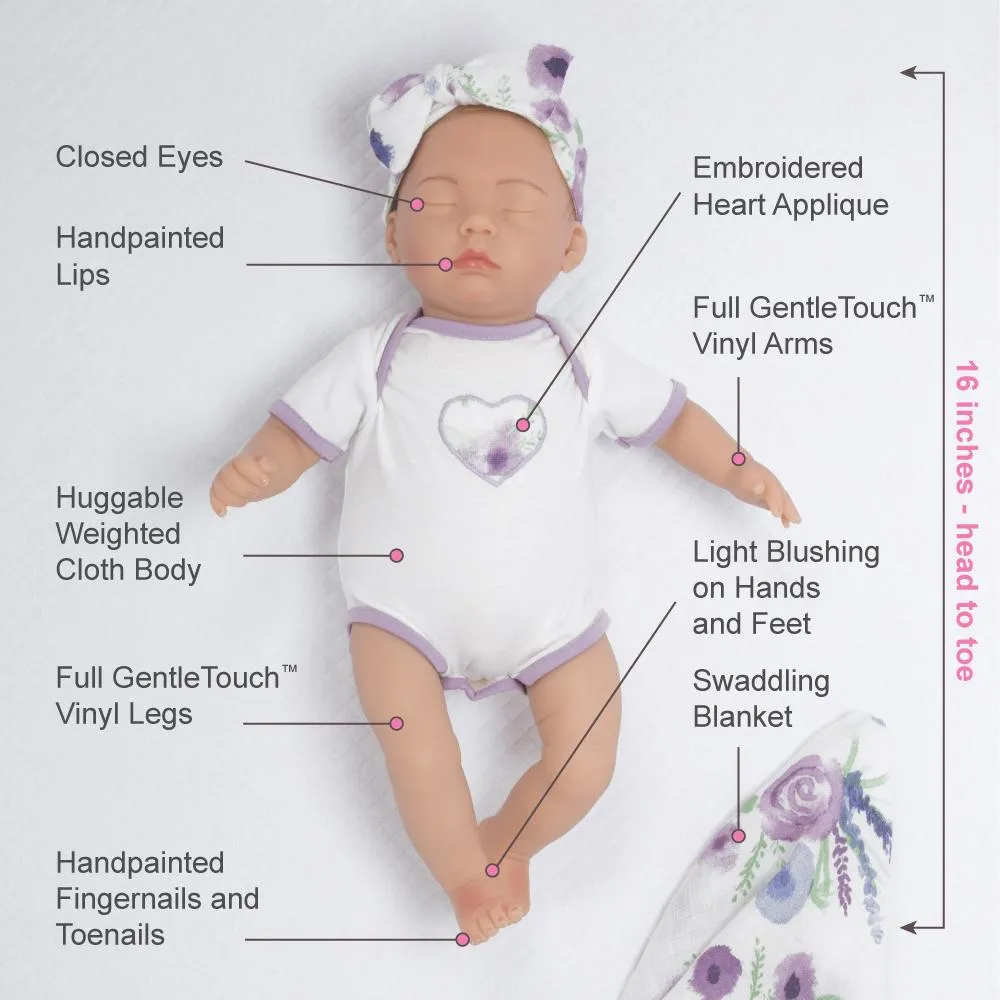 Sweet Swaddlers: Sleeping Lilac