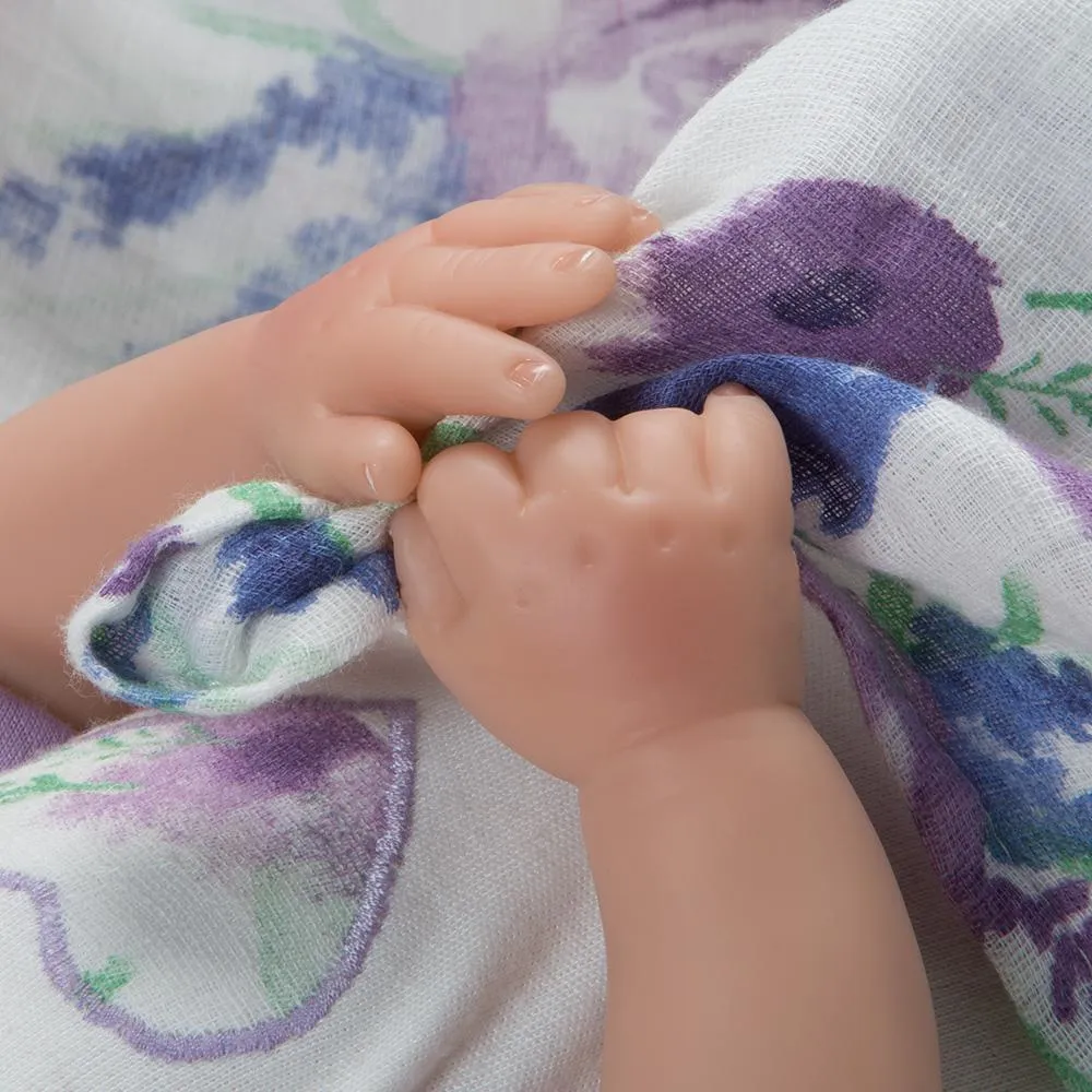 Sweet Swaddlers: Sleeping Lilac