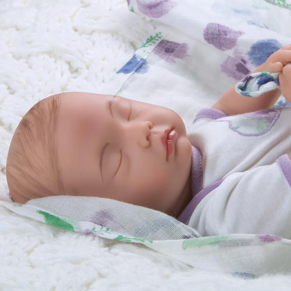 Sweet Swaddlers: Sleeping Lilac