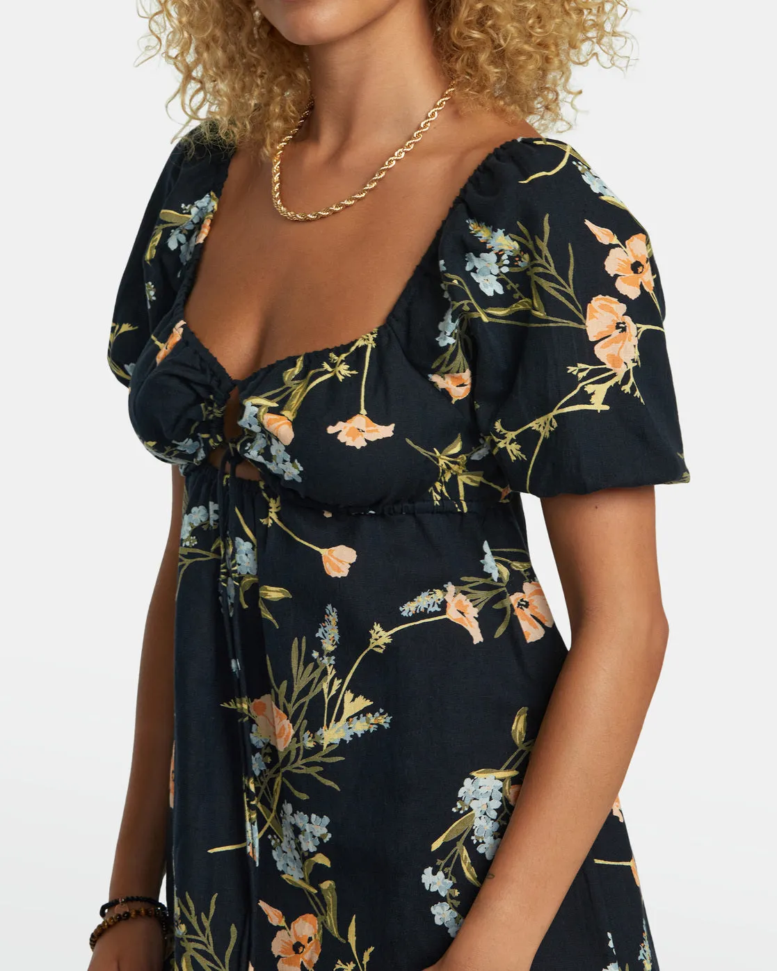 Sweet Talk Mini Dress - RVCA Black