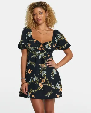 Sweet Talk Mini Dress - RVCA Black