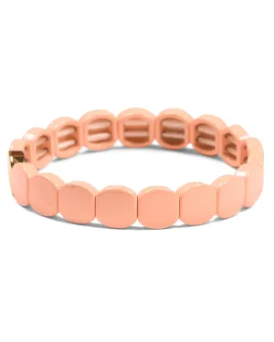 Sweet Tart Melon Octagon Tile Bracelet