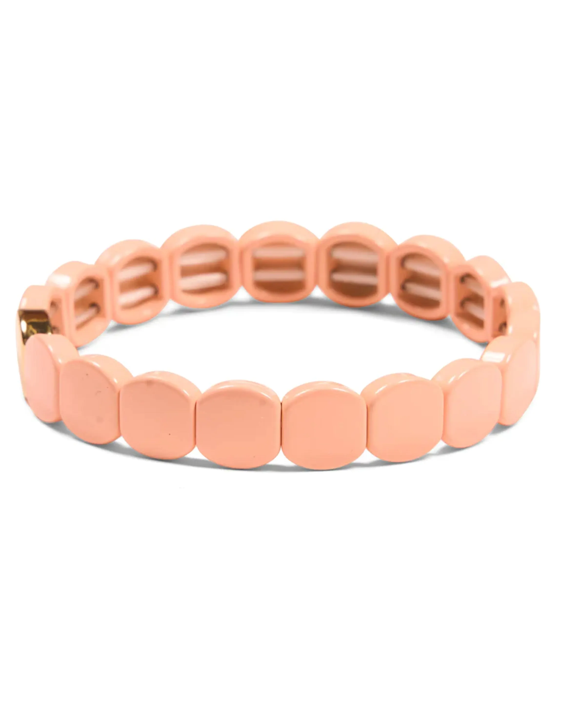Sweet Tart Melon Octagon Tile Bracelet