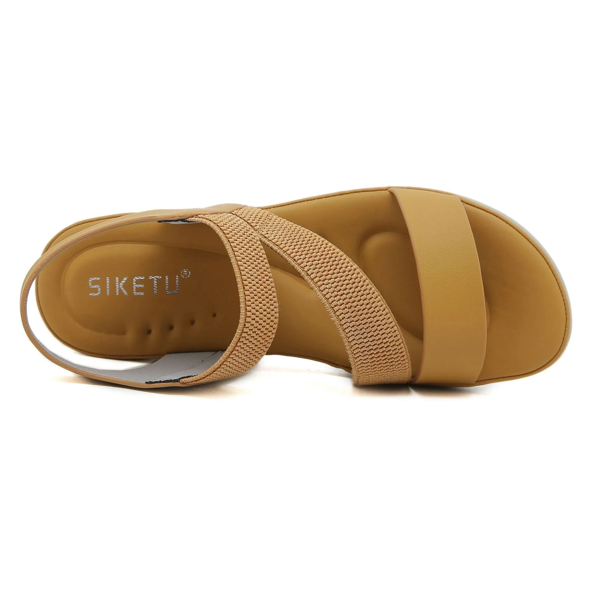 Sweet thick-soled seaside beach sandals