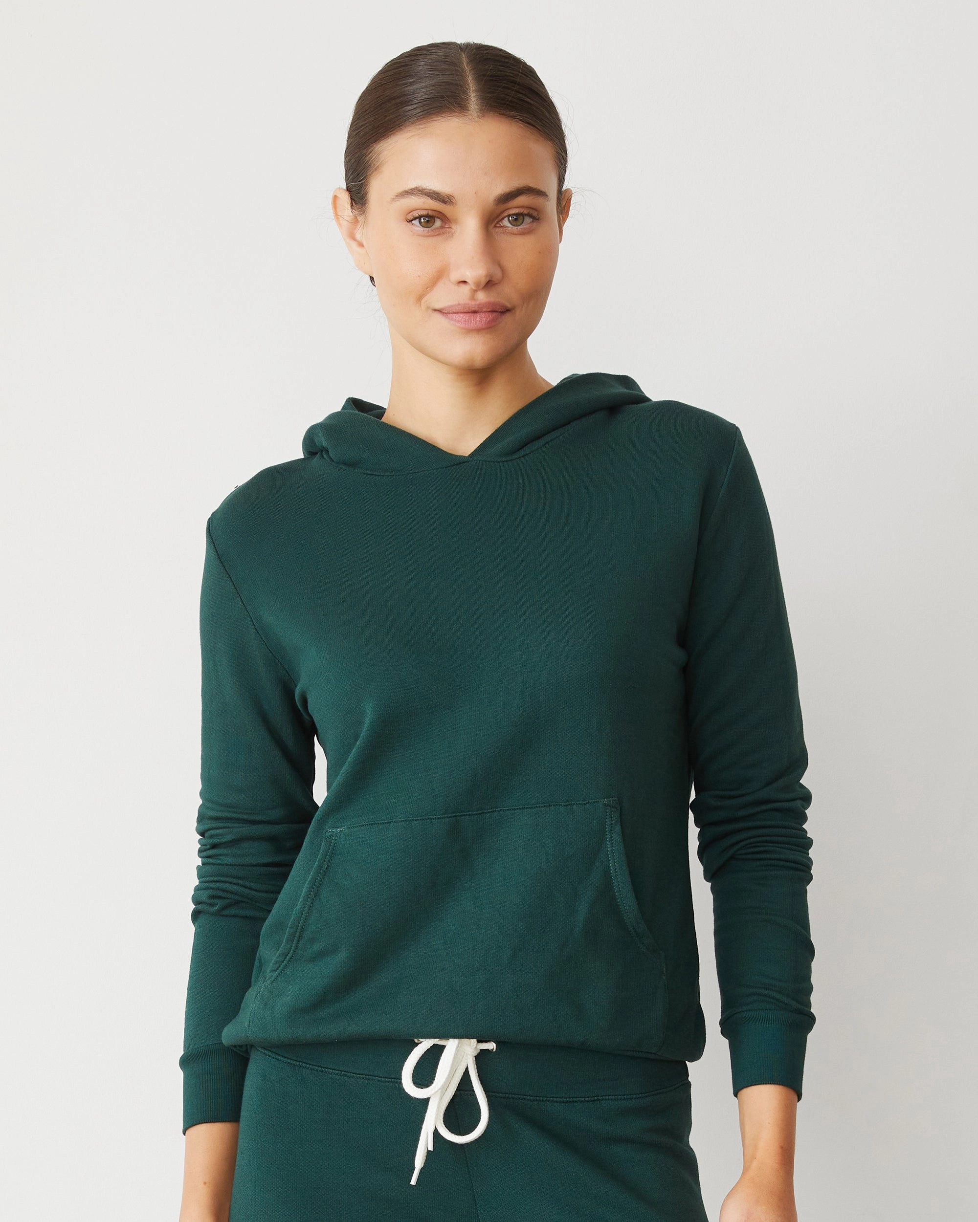 Softfleece Kangaroo Pullover ZeroWaste Pattern Sporty Tee