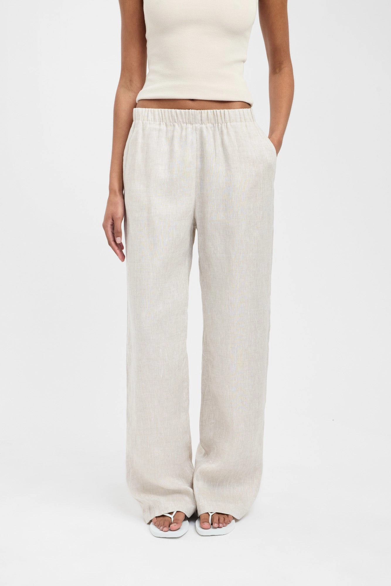 Tahiti Elastic Pant Fashionable Fit Essential Fit