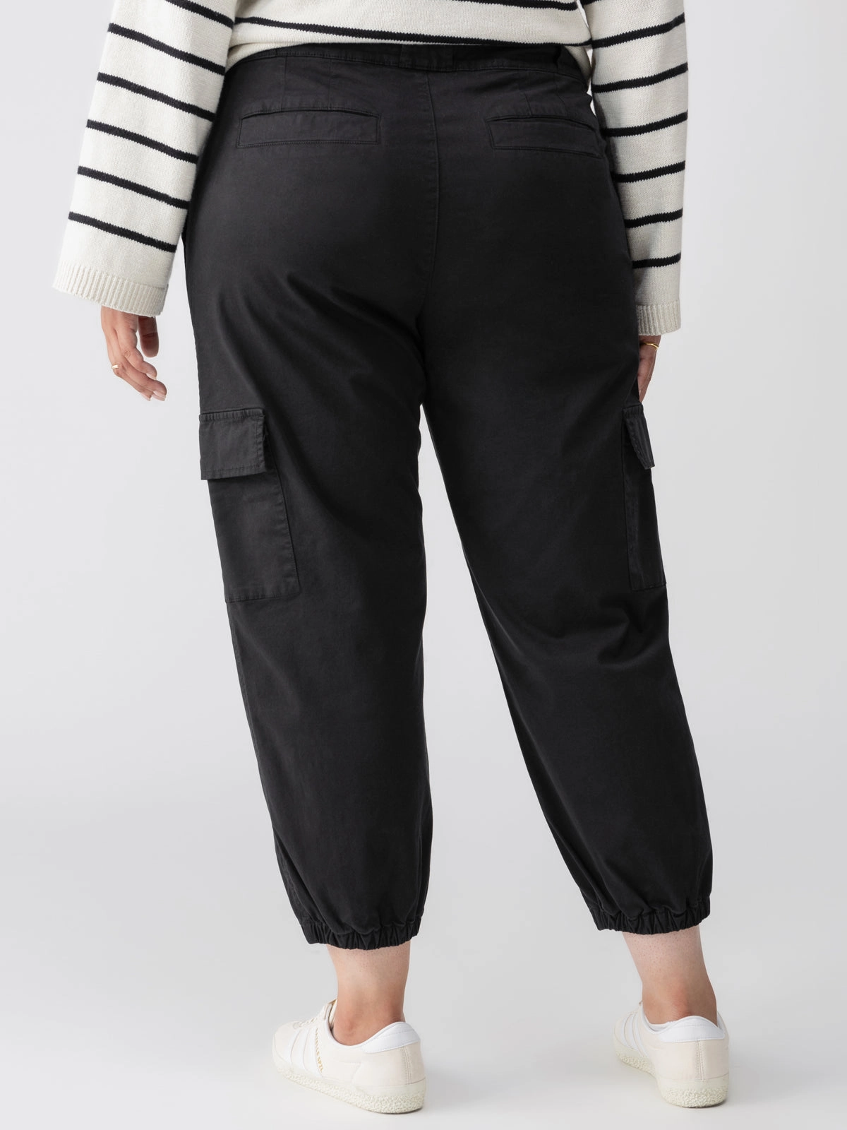 Take Over Jogger Mid-Rise Pant Black Extended Sizing Base Layer EcoFriendlyBlend
