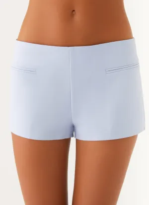 Tampa Micro Short - Heather Blue warm weather Tampa Micro Short - Heather Blue work mode Performance Support