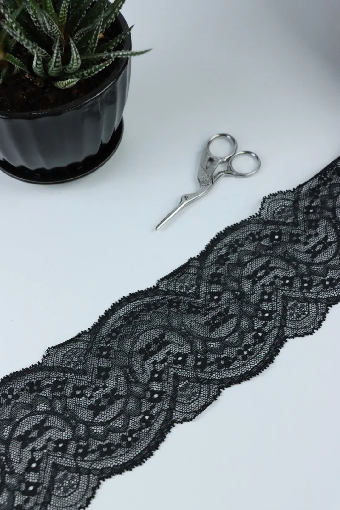 Tap Shoe 3.25" Wide Stretch Lace