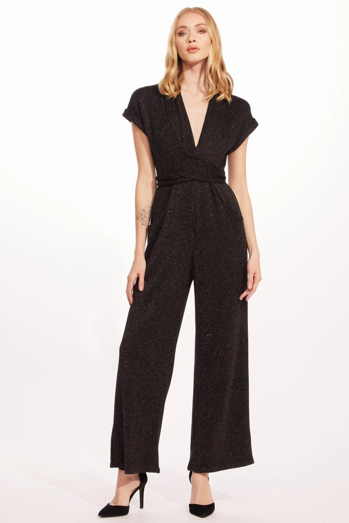 Tate Jumpsuit ?C Stardust Unstructured Fit Stretch Comfort