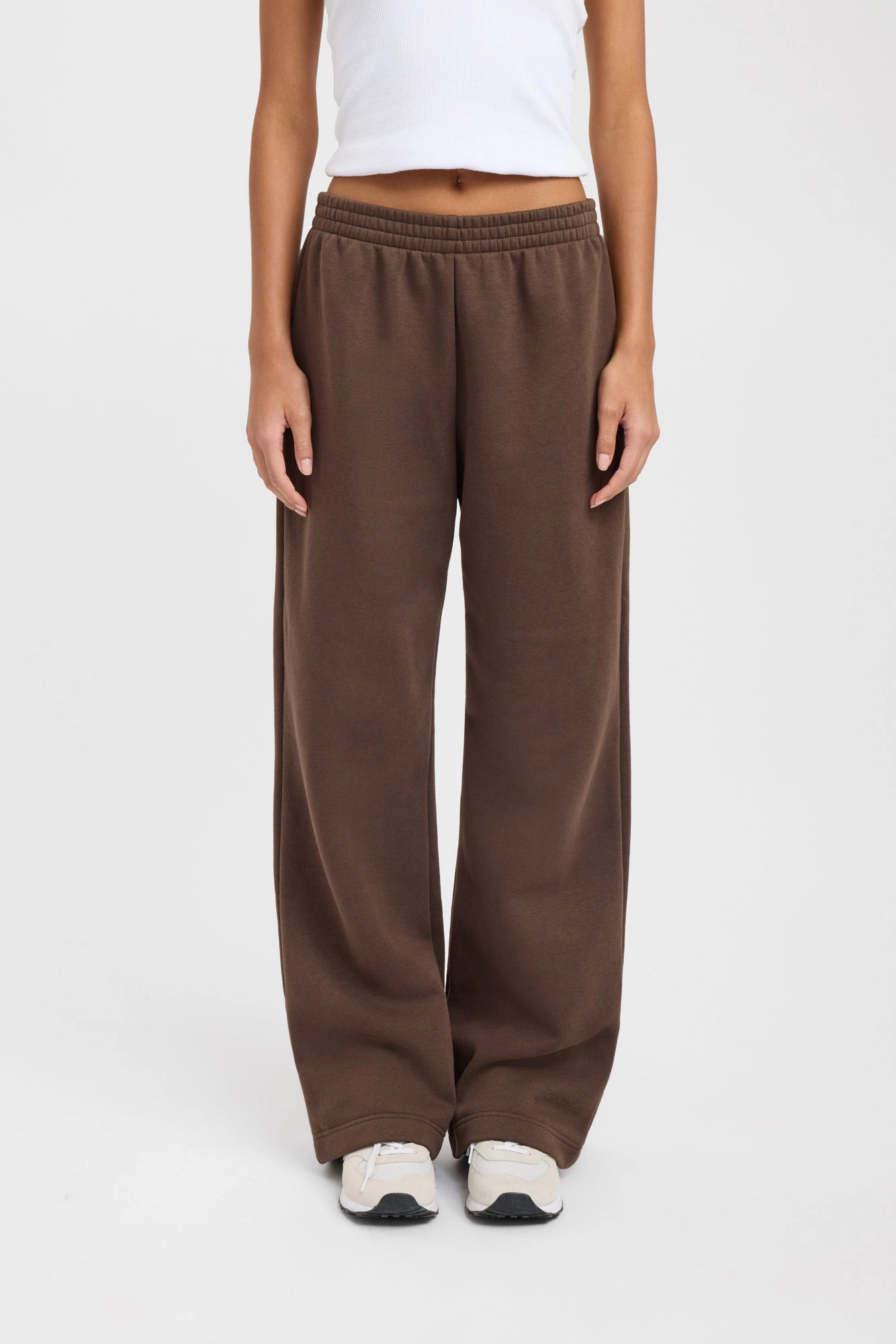 Tate Wide Leg Track Pant Chill Comfort