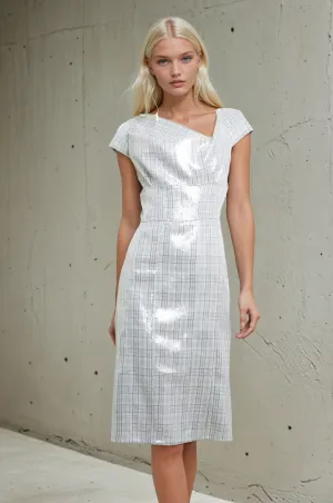 Tatum Dress - Zion Plaid cultural vibe Tatum Dress - Zion Plaid Stylish Line Relaxed Look