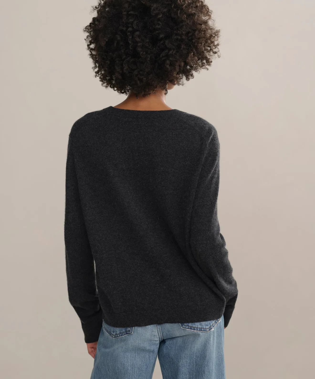 Layered Collar Flynn Cashmere Sweater