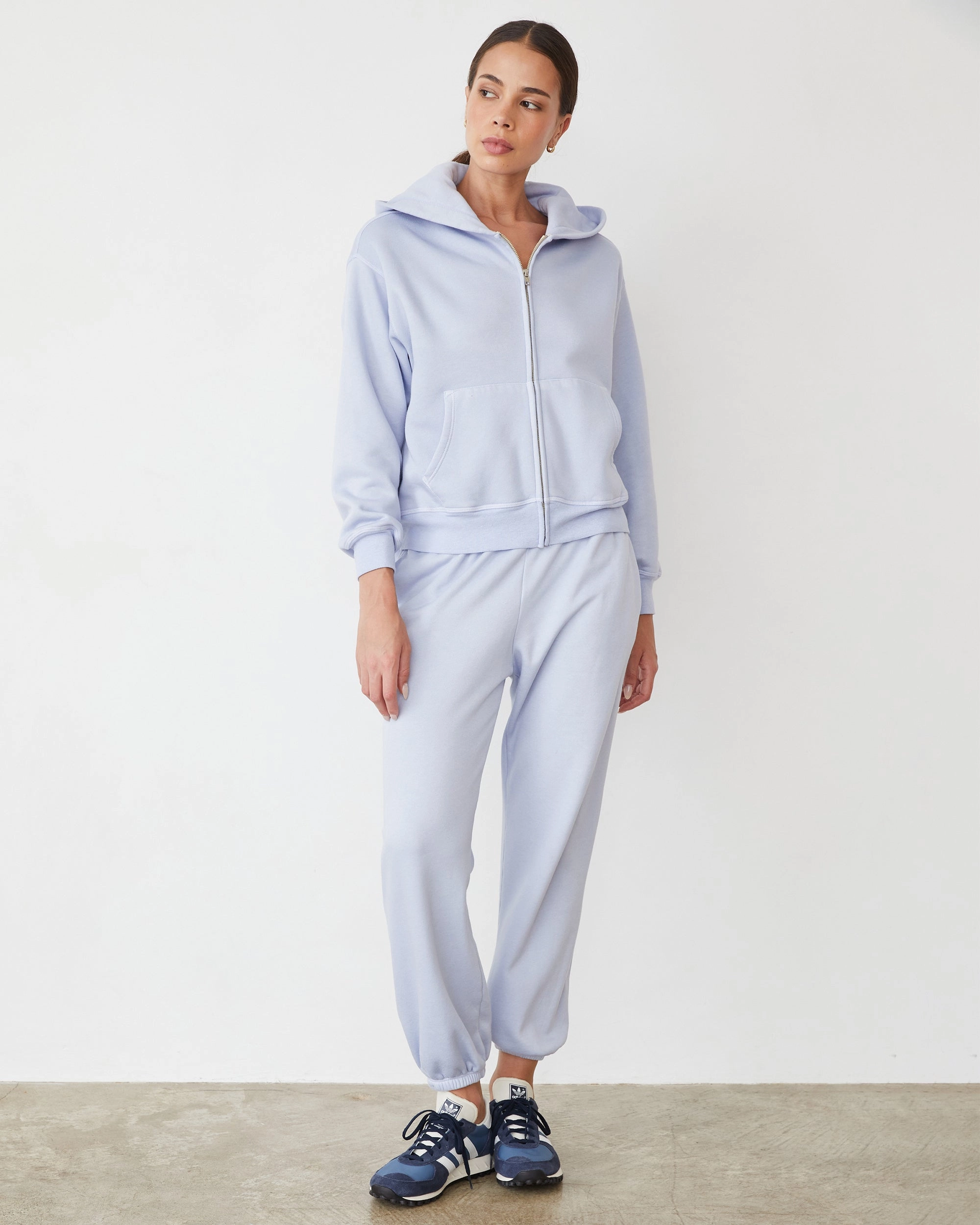 Teddy Fleece Relaxed Sweat Casual Stretch Wear