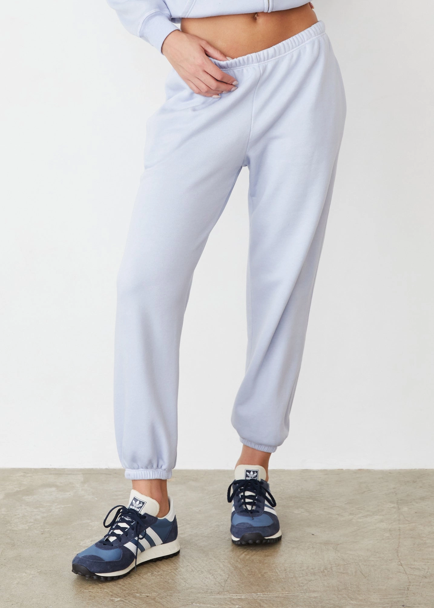 Teddy Fleece Relaxed Sweat Smart Stretch HighRiseWaistband