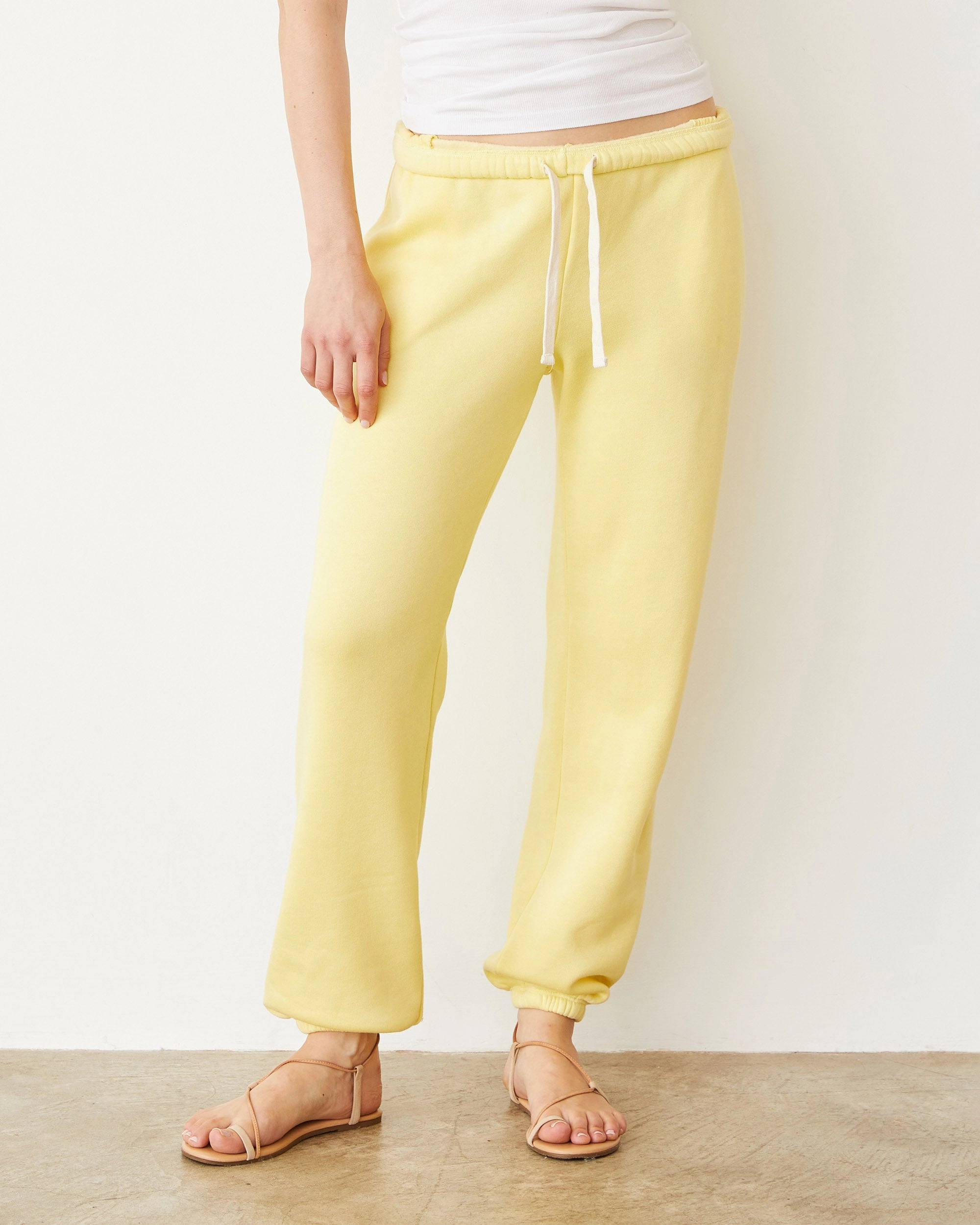 Teddy Fleece Relaxed Sweat Functional Waist Casual Layer