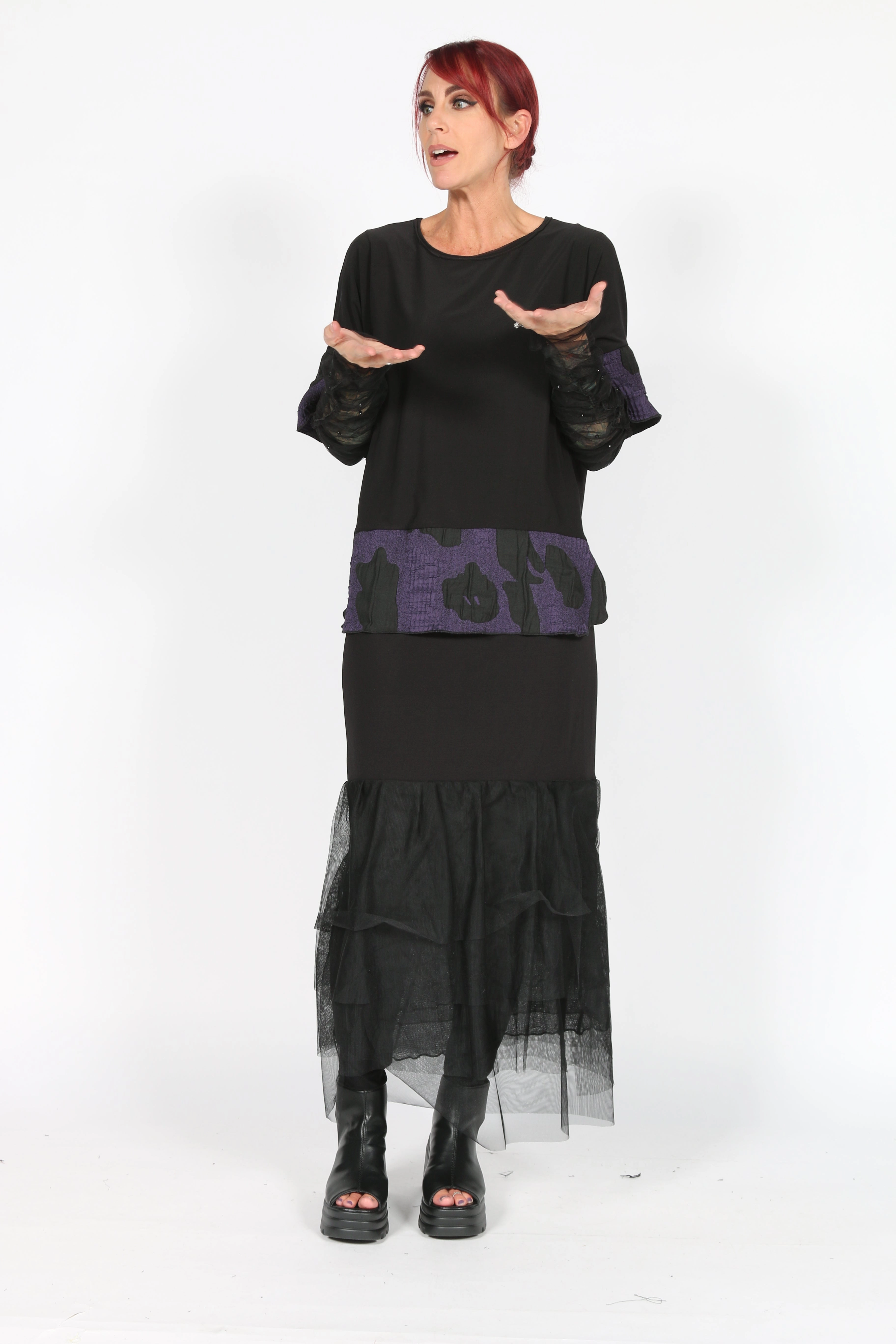 TEE TOP Loose Tee MicrofiberTech