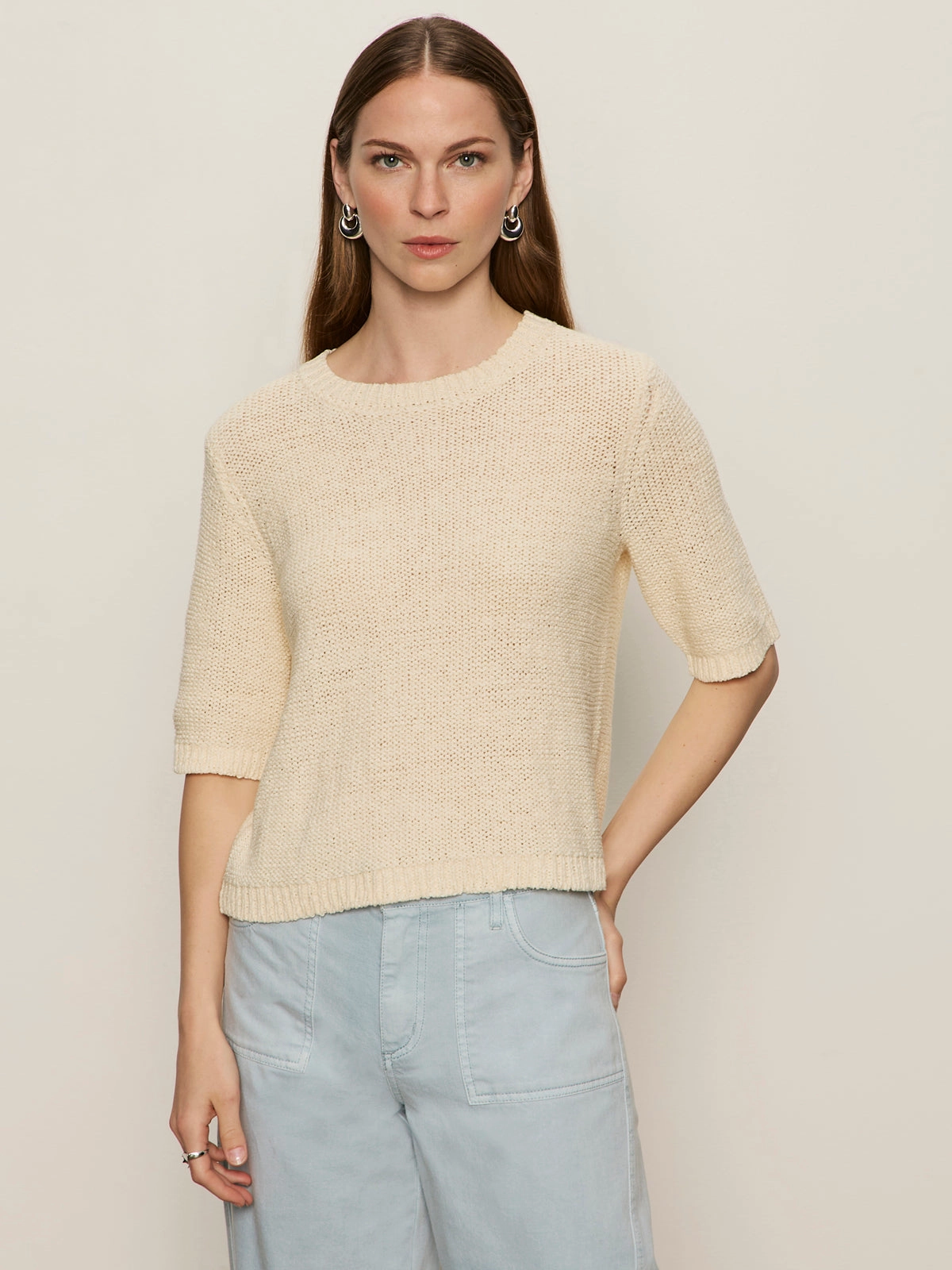 Tape Yarn Tee Macrame Walk In Park Recycled Polyester Yarn