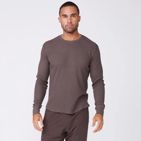 Temperature Control Fabric Thermal Long Sleeve Crew Non Irritating Label Eco friendly materials Thermal Long Sleeve Crew