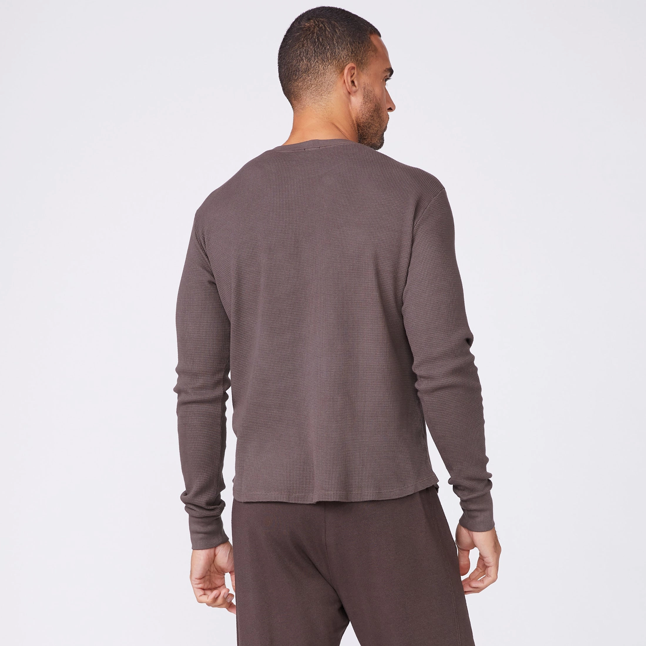 Thermal Long Sleeve Crew Airflow Mesh Insert LayeredStyling