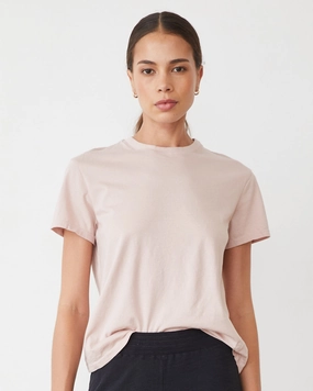 Temperature Controlled Lining Basic Crew Neck Tee Basic Crew Neck Tee Easy to Wear Classic Cut