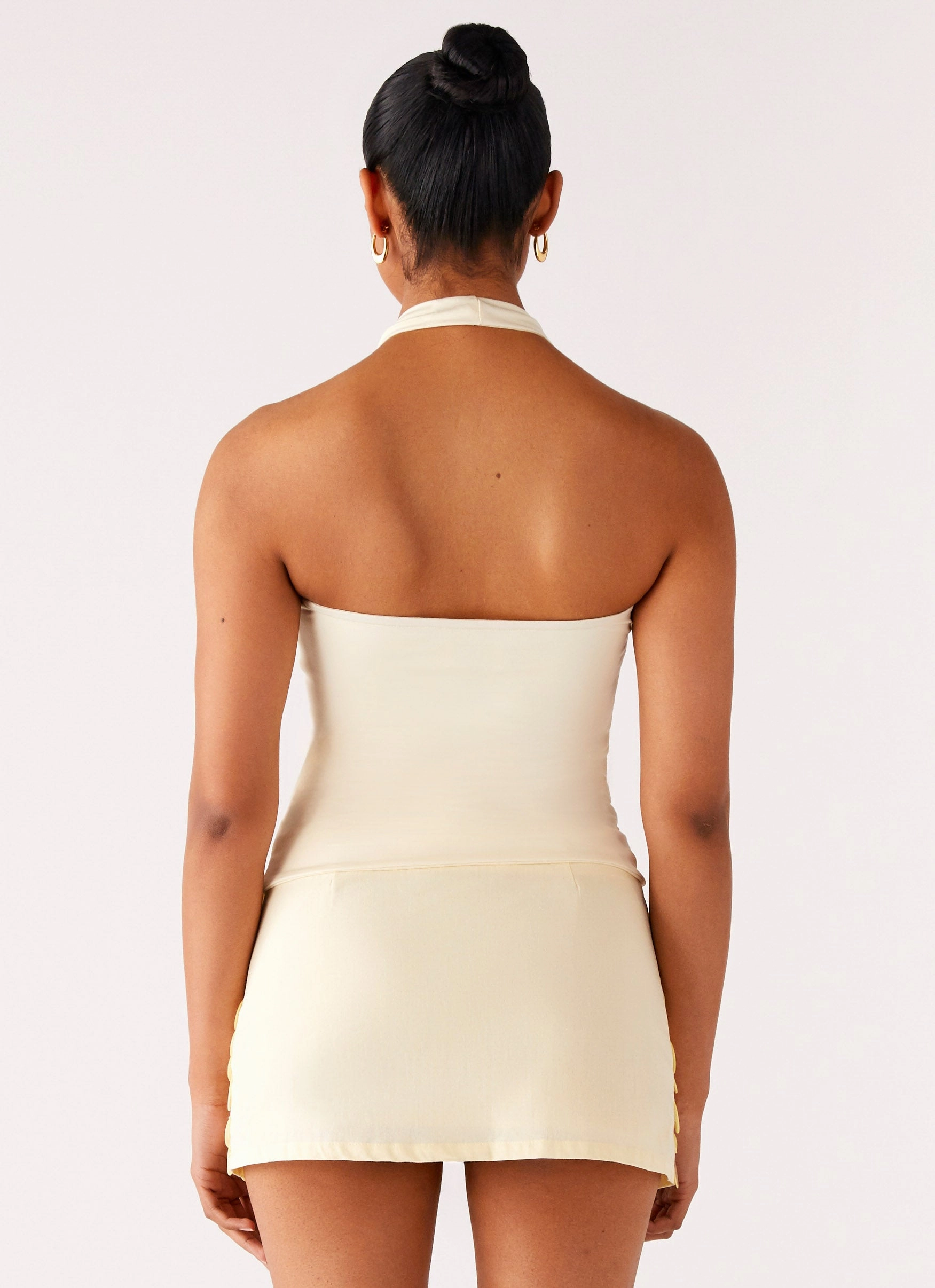 Diego Halter Top - Yellow Fashion Statement