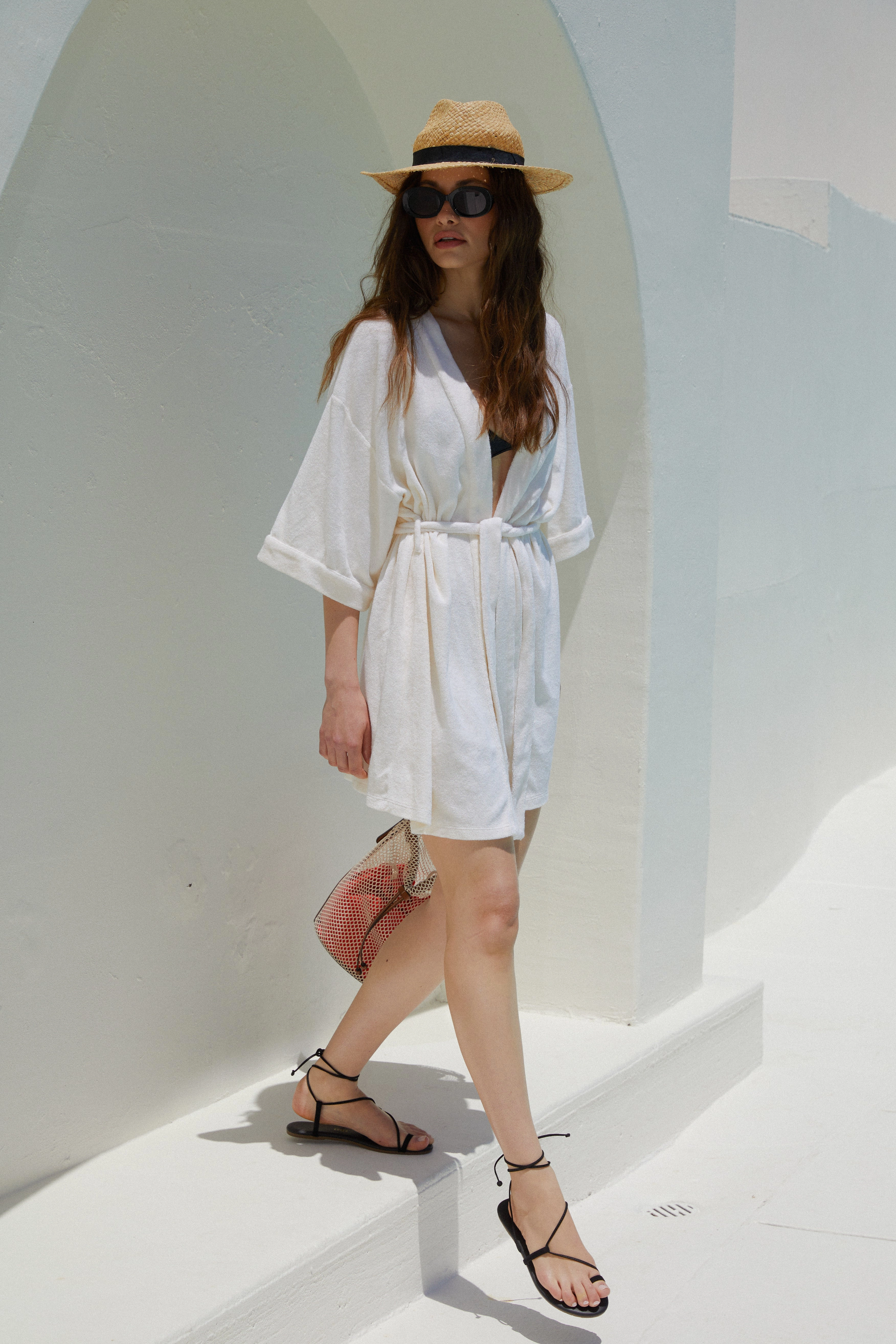 Terry Cloth Bath Robe SeamFree Knitting