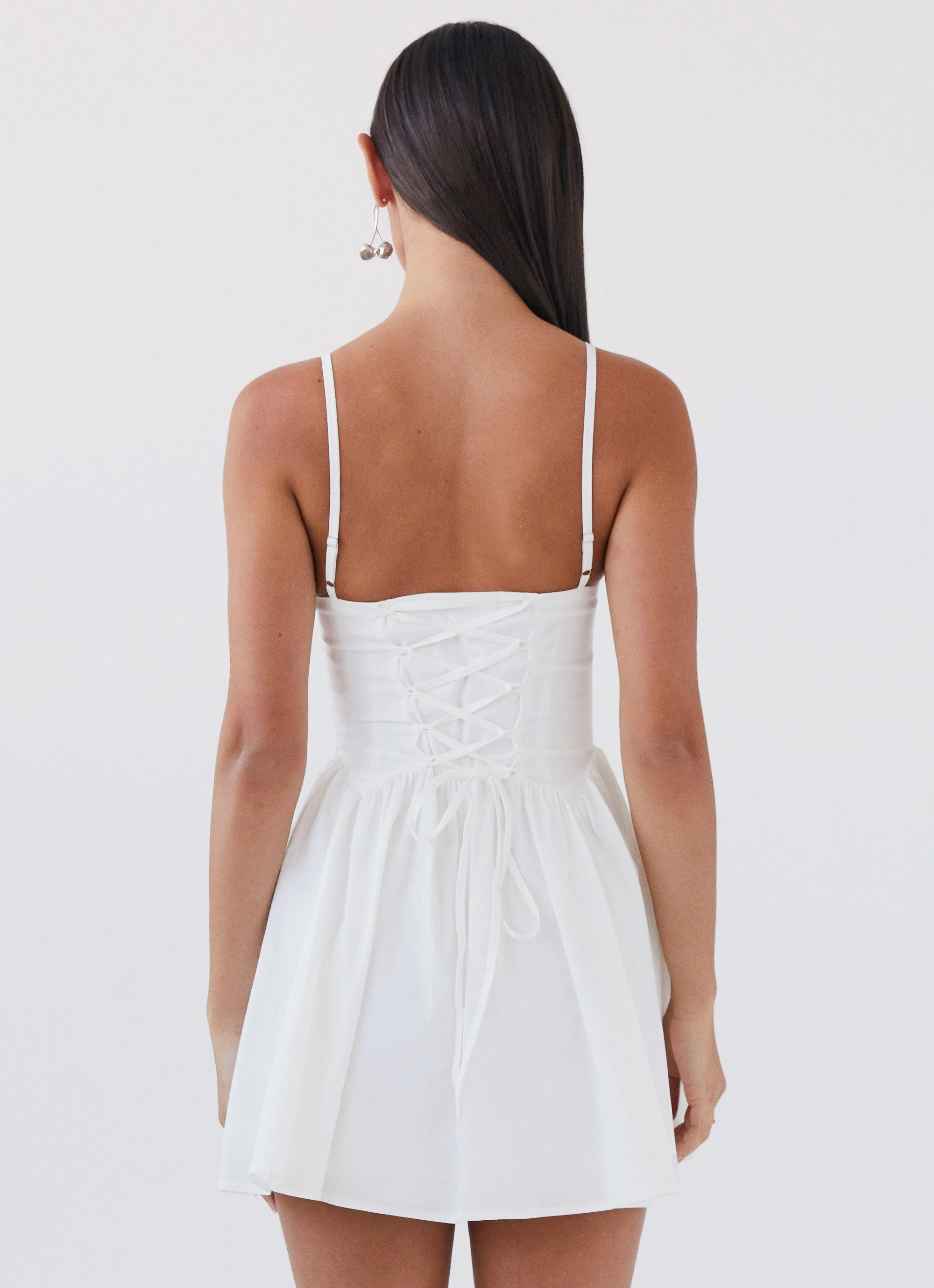 Soft Touch Tesoro Mio Mini Dress - White