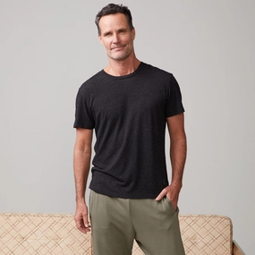 Textured Tri-Blend Relaxed Crew HygienicCoating Textured Tri-Blend Relaxed Crew Noise Reduced Zipper Non Iron Fabric