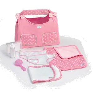 The Ashton - Drake Galleries Diaper Bag Accessory Set Created For So Truly Mine® Baby Dolls