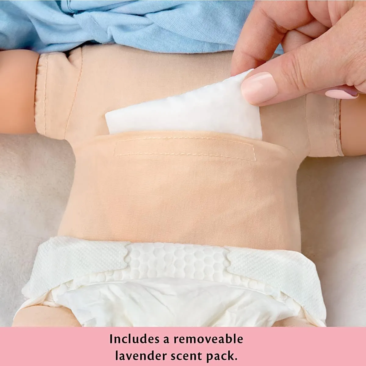 The Ashton - Drake Galleries So Truly Real Ready for Bed Rylee Lifelike Baby Doll Featuring A Bunny-Themed Bedtime Ensemble with Lavender Scent Packet