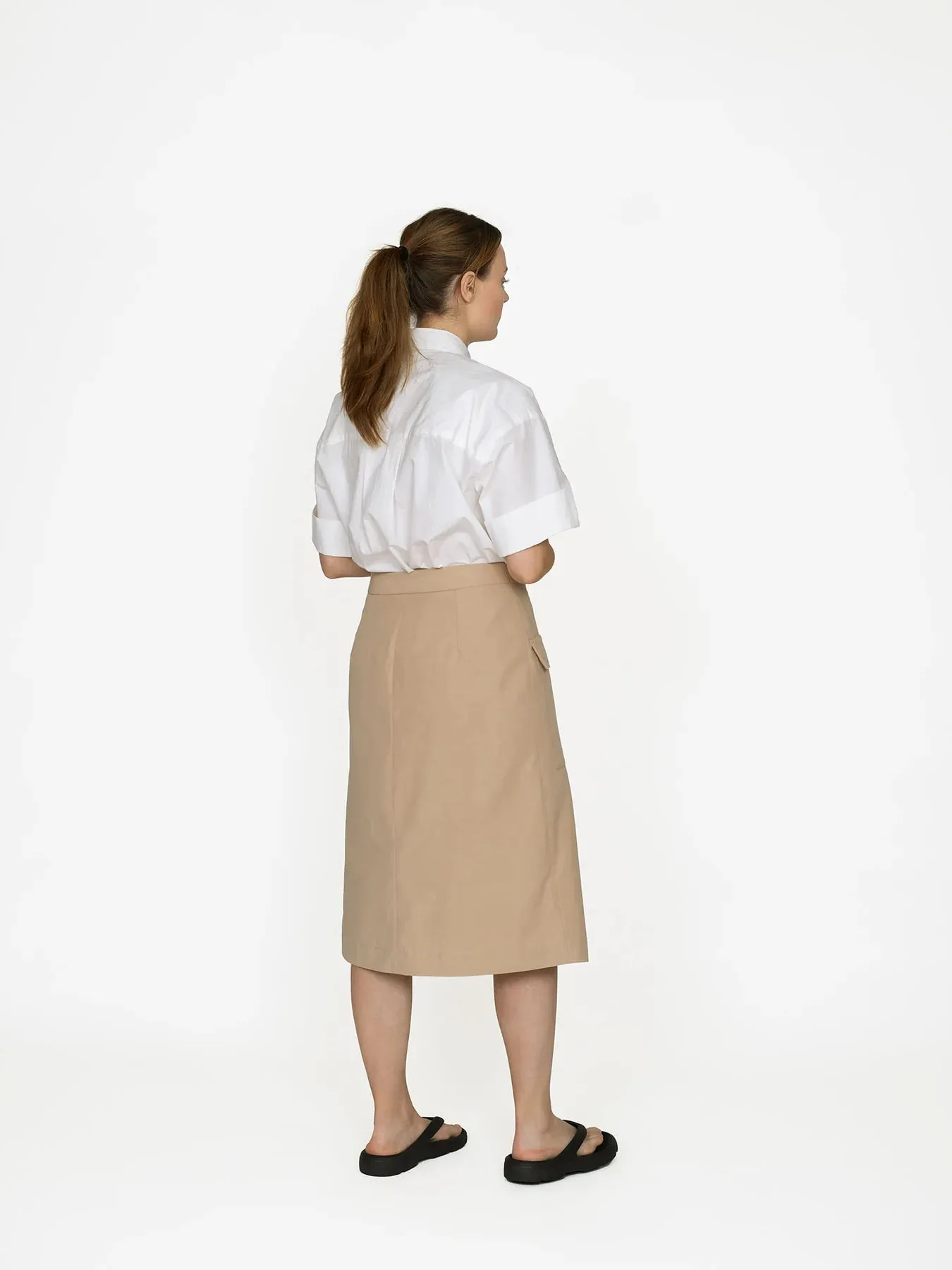 THE ASSEMBLY LINE • Asymmetric Skirt Sewing Pattern (XS - L)