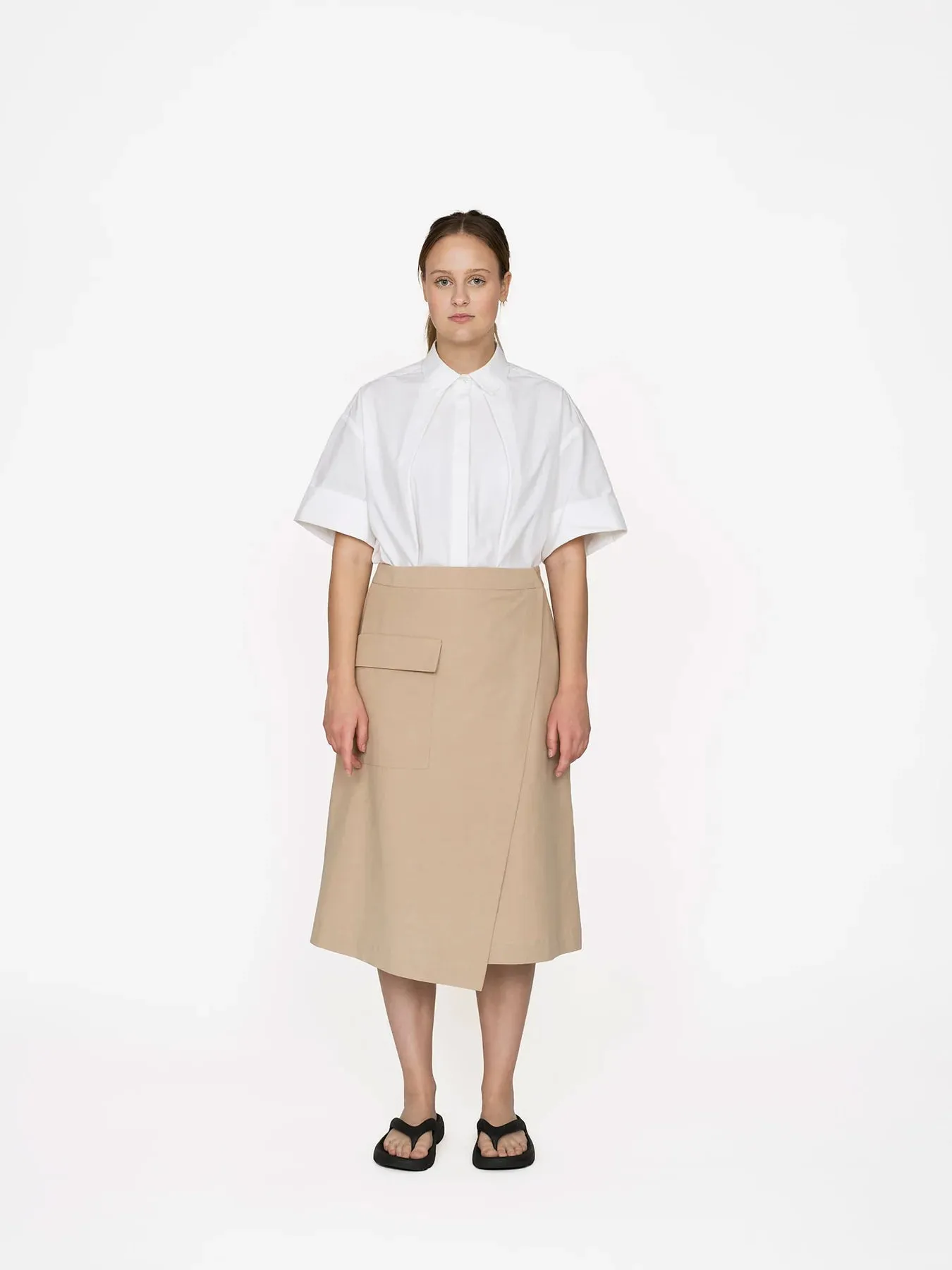 THE ASSEMBLY LINE • Asymmetric Skirt Sewing Pattern (XS - L)