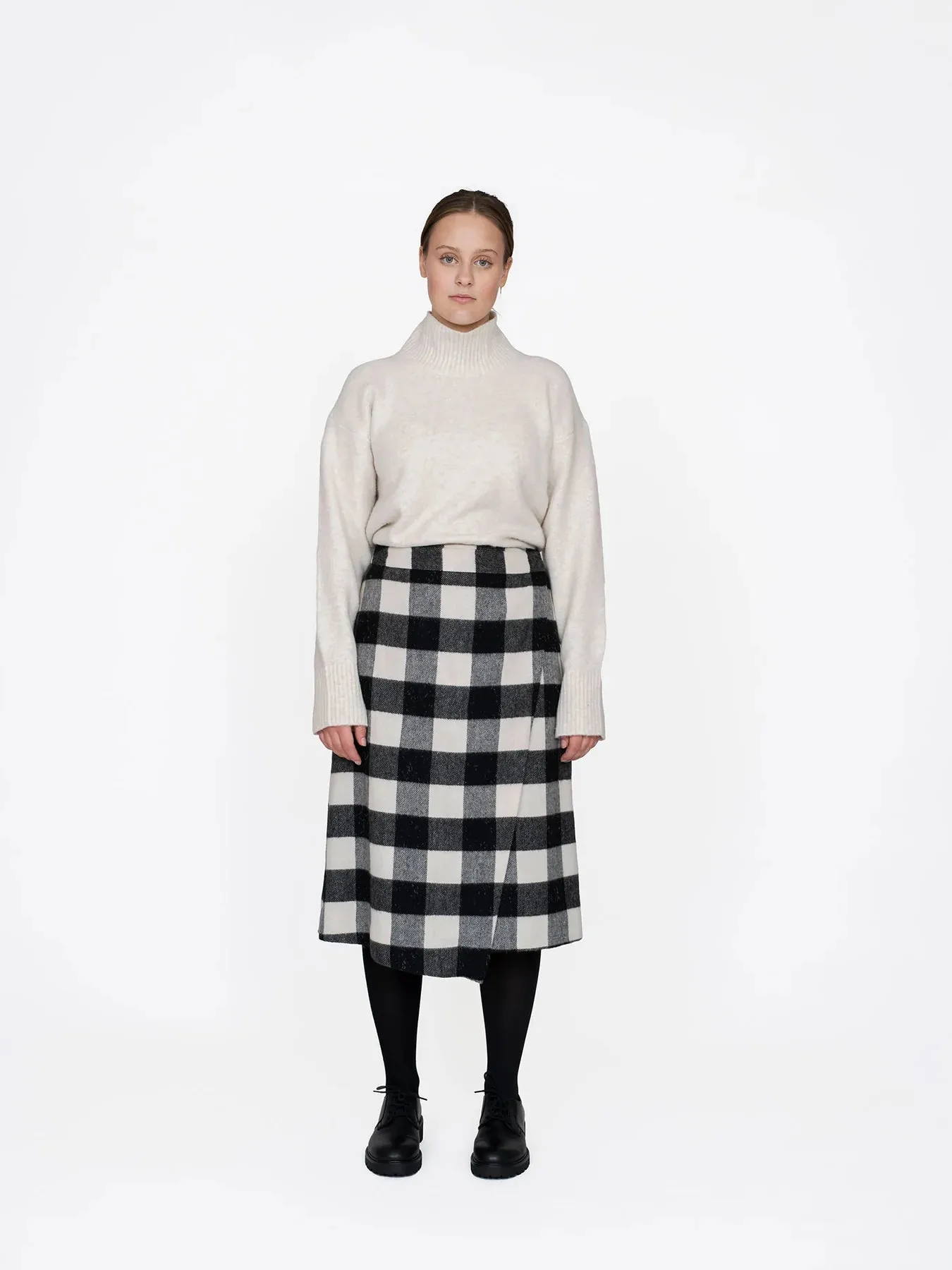 THE ASSEMBLY LINE • Asymmetric Skirt Sewing Pattern (XS - L)