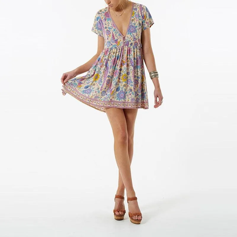 THE BABY DOLL BOHO DRESS