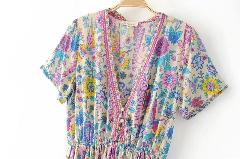THE BABY DOLL BOHO DRESS