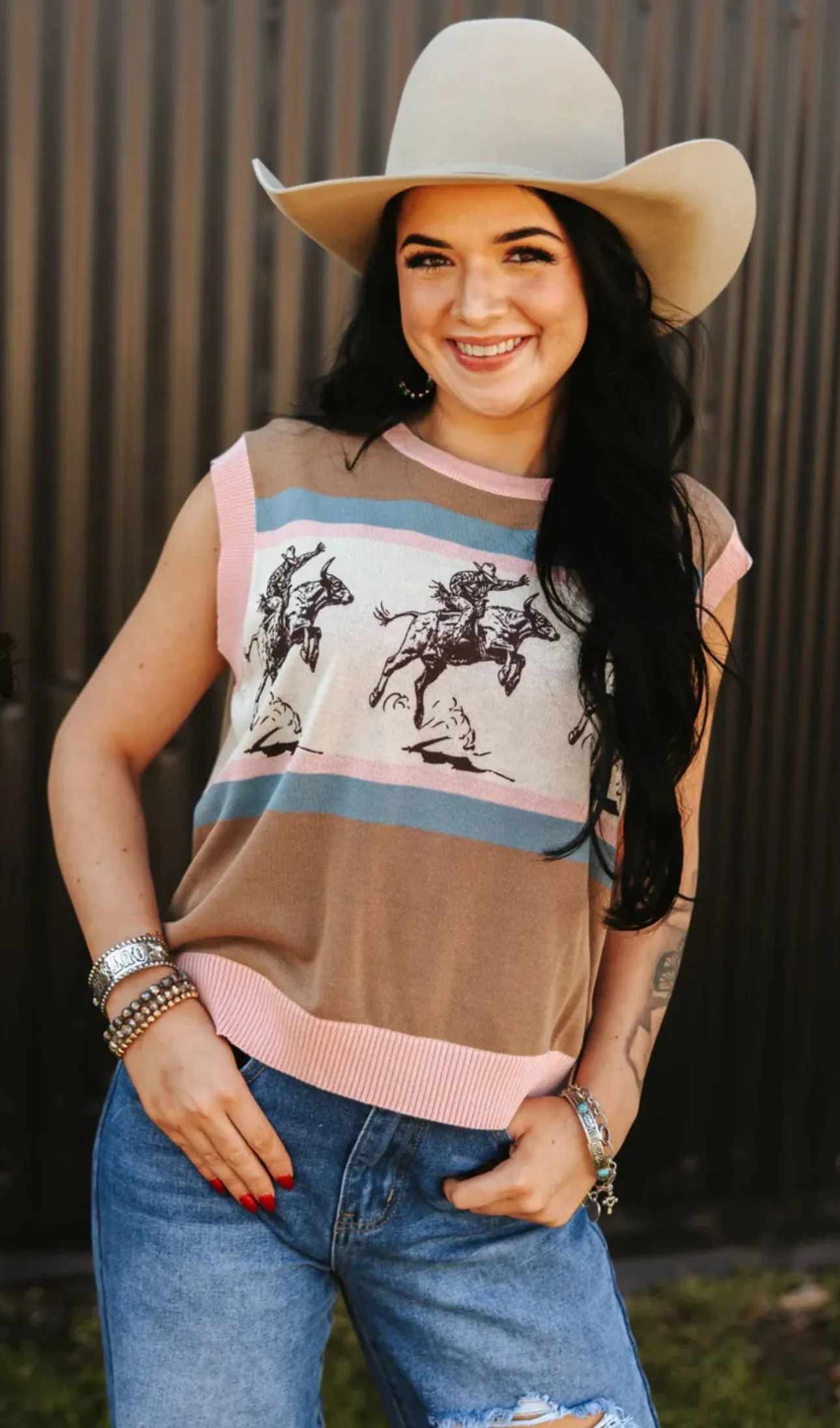 The Bull Twinkle Vest