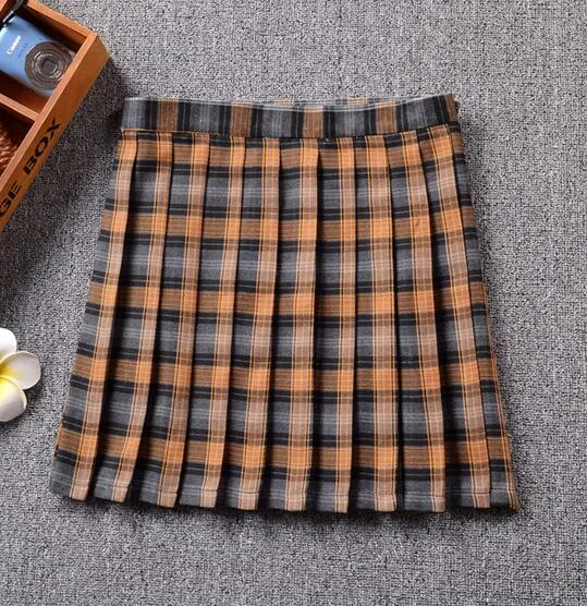 The pleated Female Skirts
