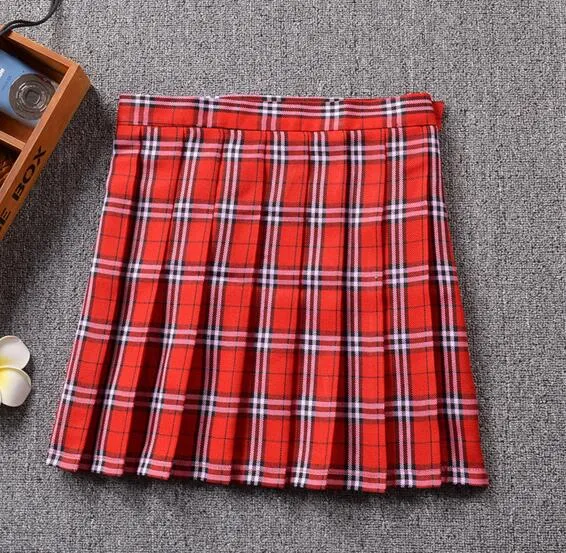 The pleated Female Skirts