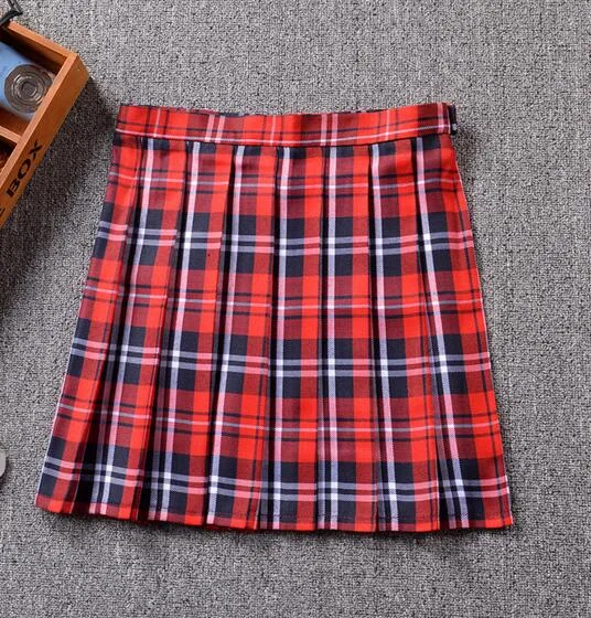 The pleated Female Skirts